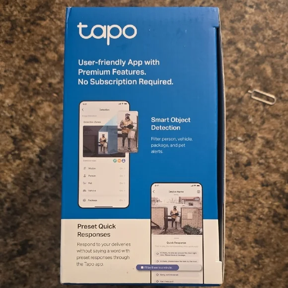 Tapo D225 Video Doorbell with Chime - Picture 3 of 6